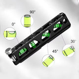 Small Aluminum Alloy Spirit Level Precision Measuring Tool