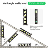 Small Aluminum Alloy Spirit Level Precision Measuring Tool