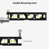 Small Aluminum Alloy Spirit Level Precision Measuring Tool