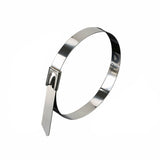 Stainless Steel Cable Ties SS304 Marine Grade Zip Strap Locking Wrap