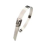 Stainless Steel Cable Ties SS304 Marine Grade Zip Strap Locking Wrap