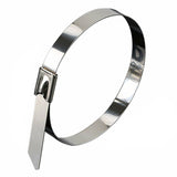 Stainless Steel Cable Ties SS304 Marine Grade Zip Strap Locking Wrap