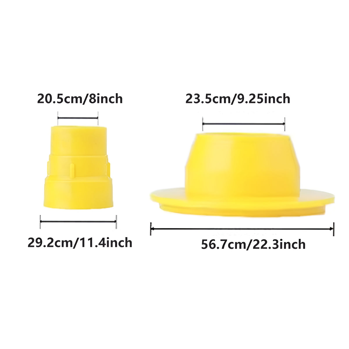 23PCS V-Shaped Rubber Nozzle Tool Kit for Caulking Sealing