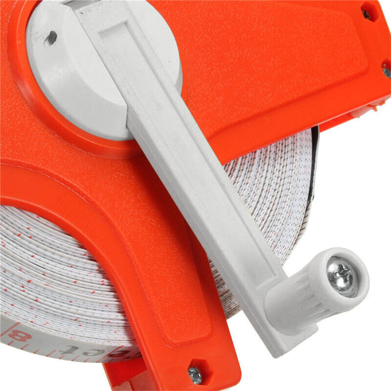Fiberglass Tape Measure 30M 50M 100M Long Distance Measuring Reel