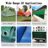 High Adhesive Tarpaulin Repair Tape Waterproof Tent Awning Patch
