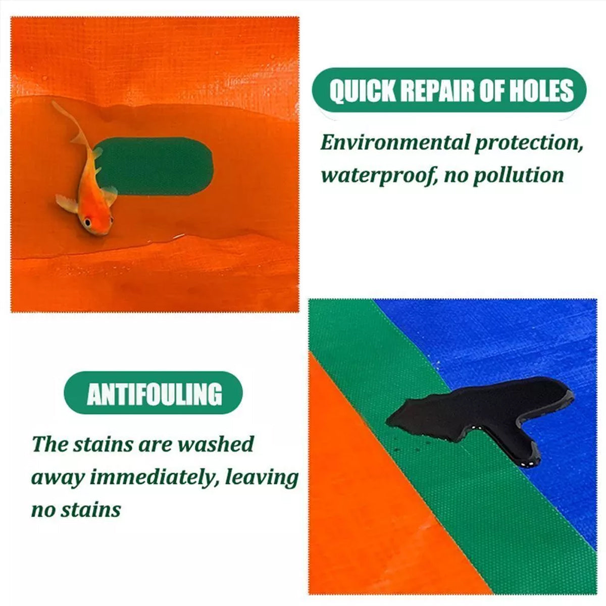 High Adhesive Tarpaulin Repair Tape Waterproof Tent Awning Patch