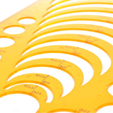 Drafting Circle Template Radius Drawing Stencil Tool