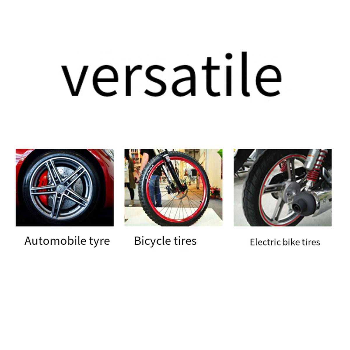 15PCS Heavy Duty Tire Removal Tool Kit for Cars Bicycles