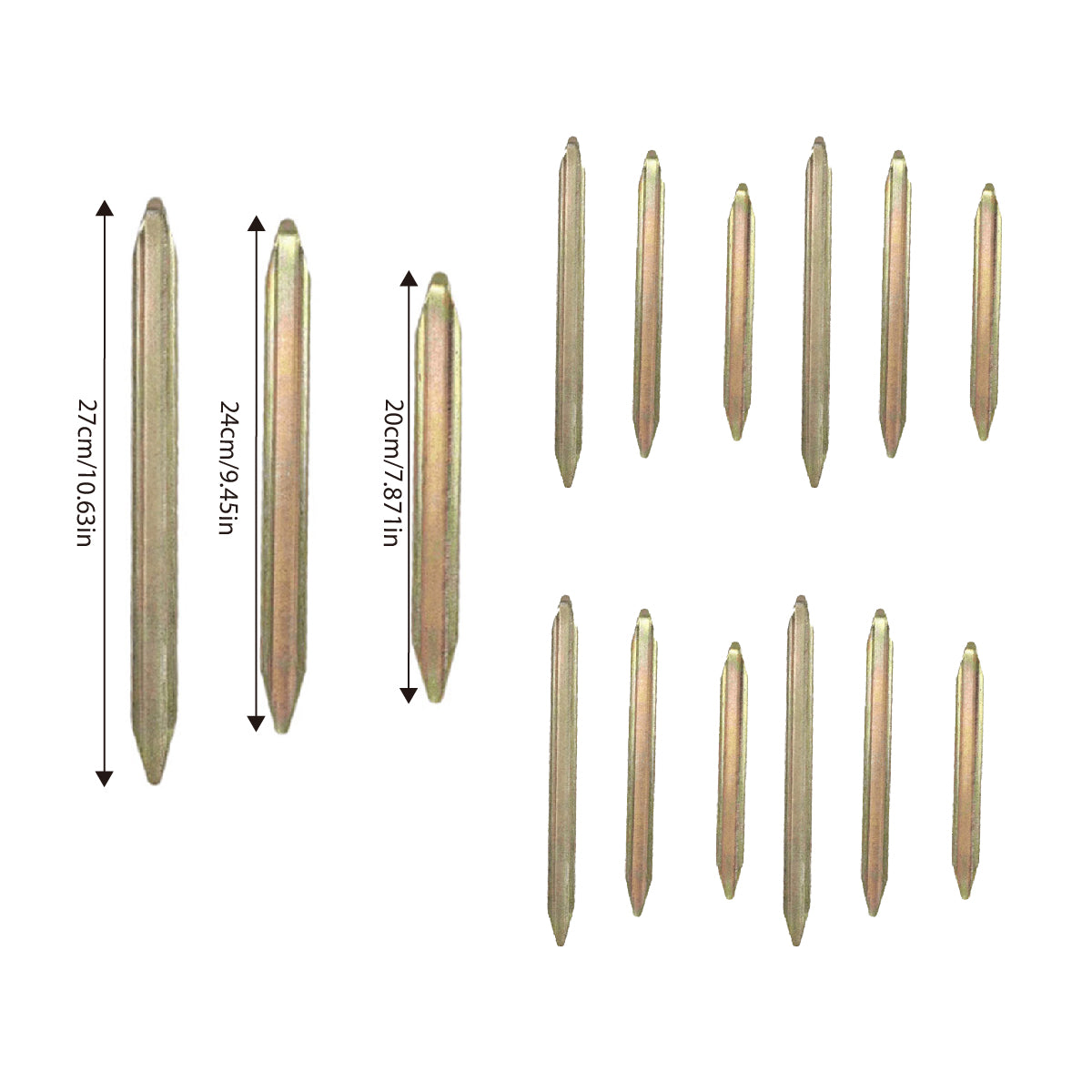 15PCS Heavy Duty Tire Removal Tool Kit for Cars Bicycles