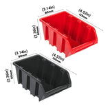 49PCS Wall Mounted Tool Storage Box Organizer for Warehouse Use