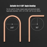 180 Degree Tube Pipe Bender 4 in 1 Brake Line Tubing Tool