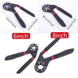 6/8 Inch Universal Adjustable Wrench Hex Socket Spanner Tool
