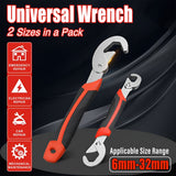 Snap N Grip Universal Adjustable Wrench Set 2PCS Multi Function Tool