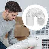 Portable AC Exhaust Hose 13/15cm Extendable Vent Pipe PP Steel Wire