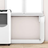 Portable AC Exhaust Hose 13/15cm Extendable Vent Pipe PP Steel Wire