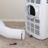 Portable AC Exhaust Hose 13/15cm Extendable Vent Pipe PP Steel Wire