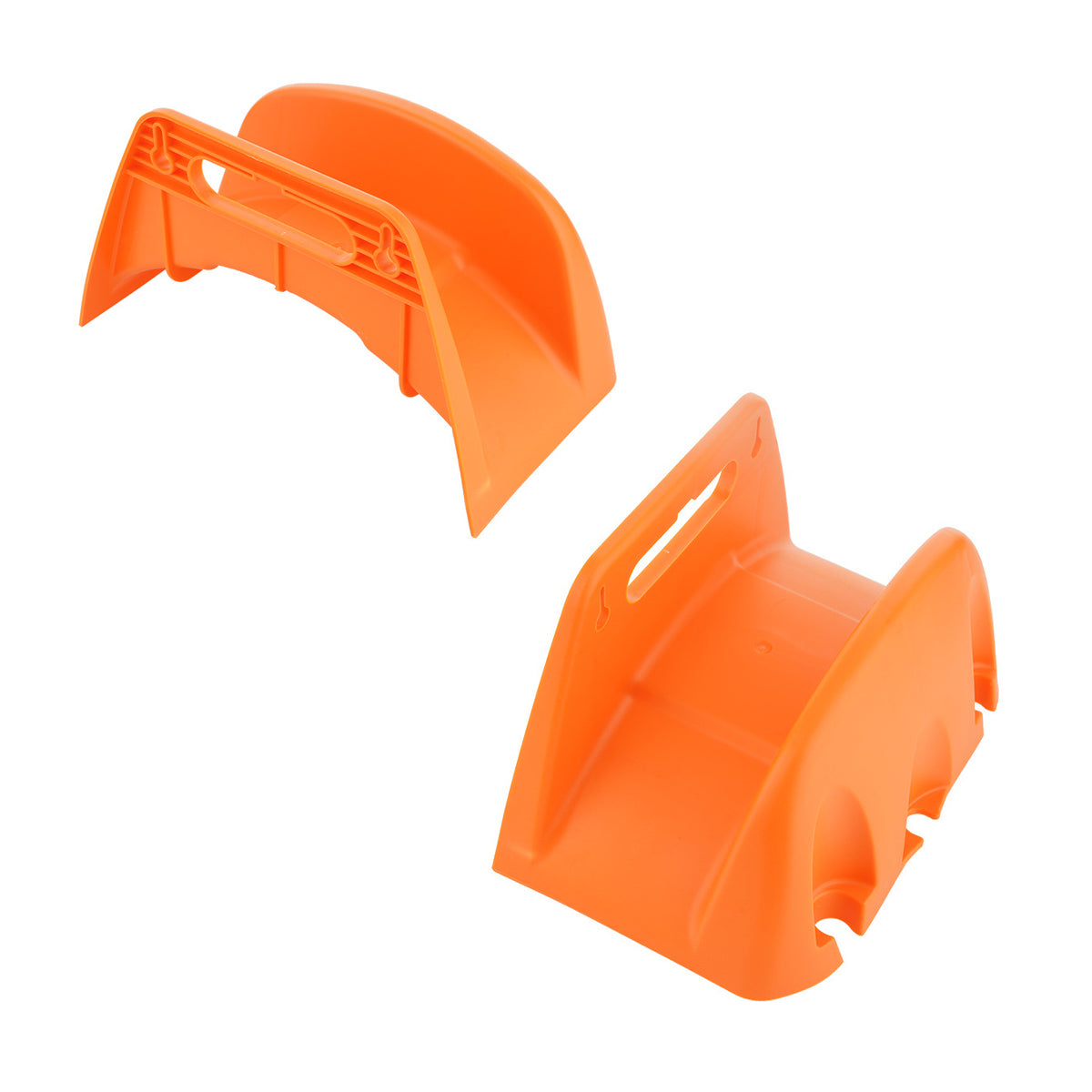 3pcs Wall Mounted Hose Holder Rack Plastic Garden Storage Organizer