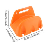 3pcs Wall Mounted Hose Holder Rack Plastic Garden Storage Organizer