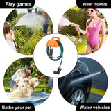 3pcs Wall Mounted Hose Holder Rack Plastic Garden Storage Organizer