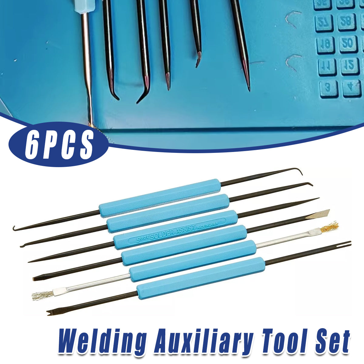 6pcs Soldering Iron Repair Flux Tool Kit for Electronics