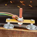 2pcs Magnetic Welding Ground Clamps Heavy Duty Holder