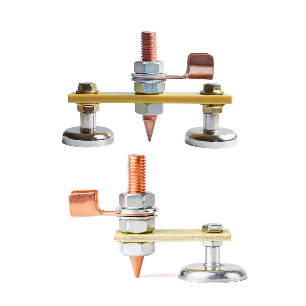 2pcs Magnetic Welding Ground Clamps Heavy Duty Holder