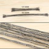 50PCS Wire Saw Blades Carbon Steel Fine Tooth Woodworking Cutting Tools