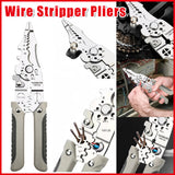 Multifunctional Wire Stripper Pliers Electric Cable Crimper Cutter