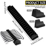 Magnetic Modular Wrench Holder Rack for Warehouse Tool Storage