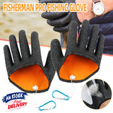 Fisherman Pro Cut-Resistant Fishing Glove with Magnetic Release