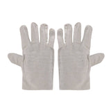 Canvas Welding Gloves Heat Resistant Double Layer Work Gloves 5 Pairs