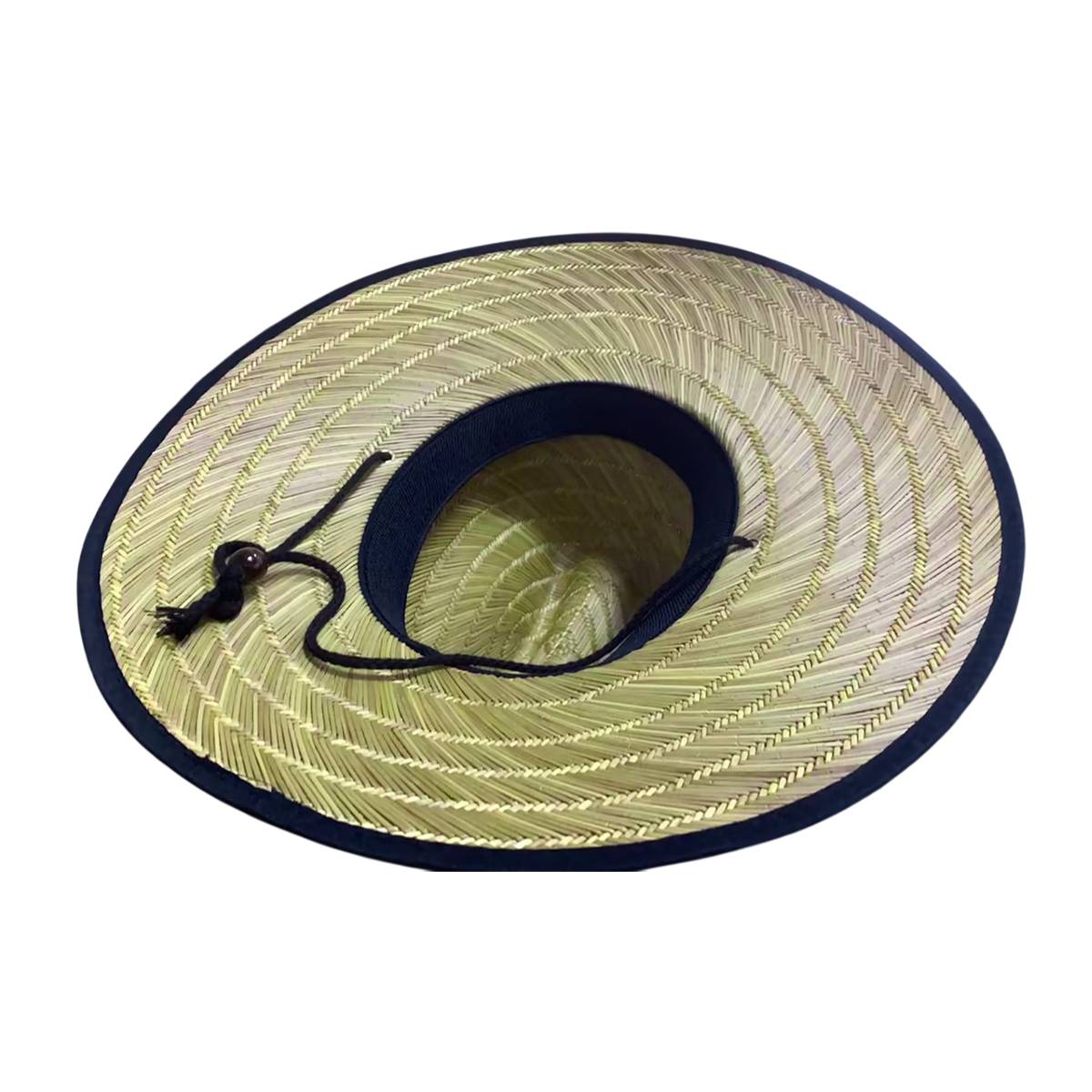 Wide Brim Braided Straw Jazz Sun Hat Outdoor Sun Protection