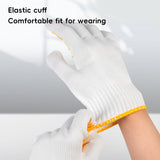 Anti Slip Dotted Work Gloves Wear Resistant Safety Gloves 12Pairs