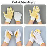 Anti Slip Dotted Work Gloves Wear Resistant Safety Gloves 12Pairs