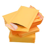 25PCS Yellow Poly Bubble Mailers Multi Size Padded Bags
