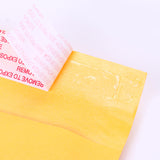 25PCS Yellow Poly Bubble Mailers Multi Size Padded Bags