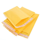 25PCS Yellow Poly Bubble Mailers Multi Size Padded Bags