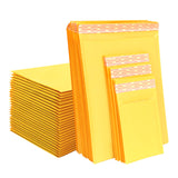 25PCS Yellow Poly Bubble Mailers Multi Size Padded Bags