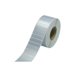 Silver PET Thermal Transfer Labels Waterproof Self Adhesive Sticker Roll