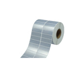 Silver PET Thermal Transfer Labels Waterproof Self Adhesive Sticker Roll