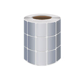 Silver PET Thermal Transfer Labels Waterproof Self Adhesive Sticker Roll