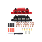 12V M8/M10 Distribution Block Covered Busbar Terminal for Electrical Systems