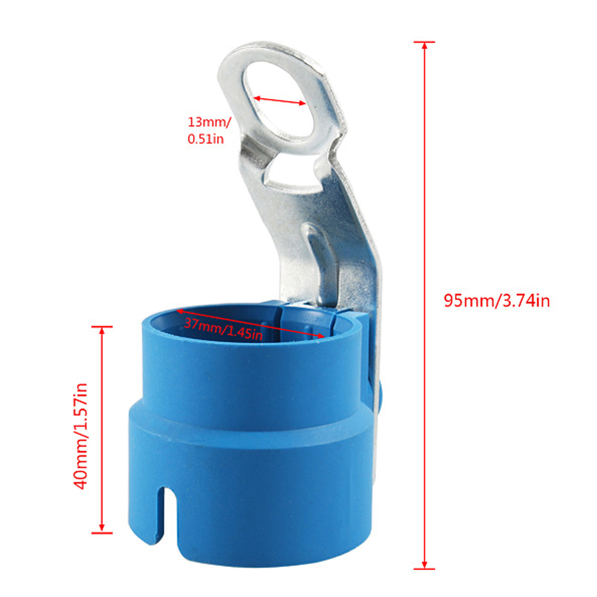 2PCS Blue Trailer Connector Retainer for Trucks