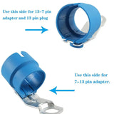 2PCS Blue Trailer Connector Retainer for Trucks