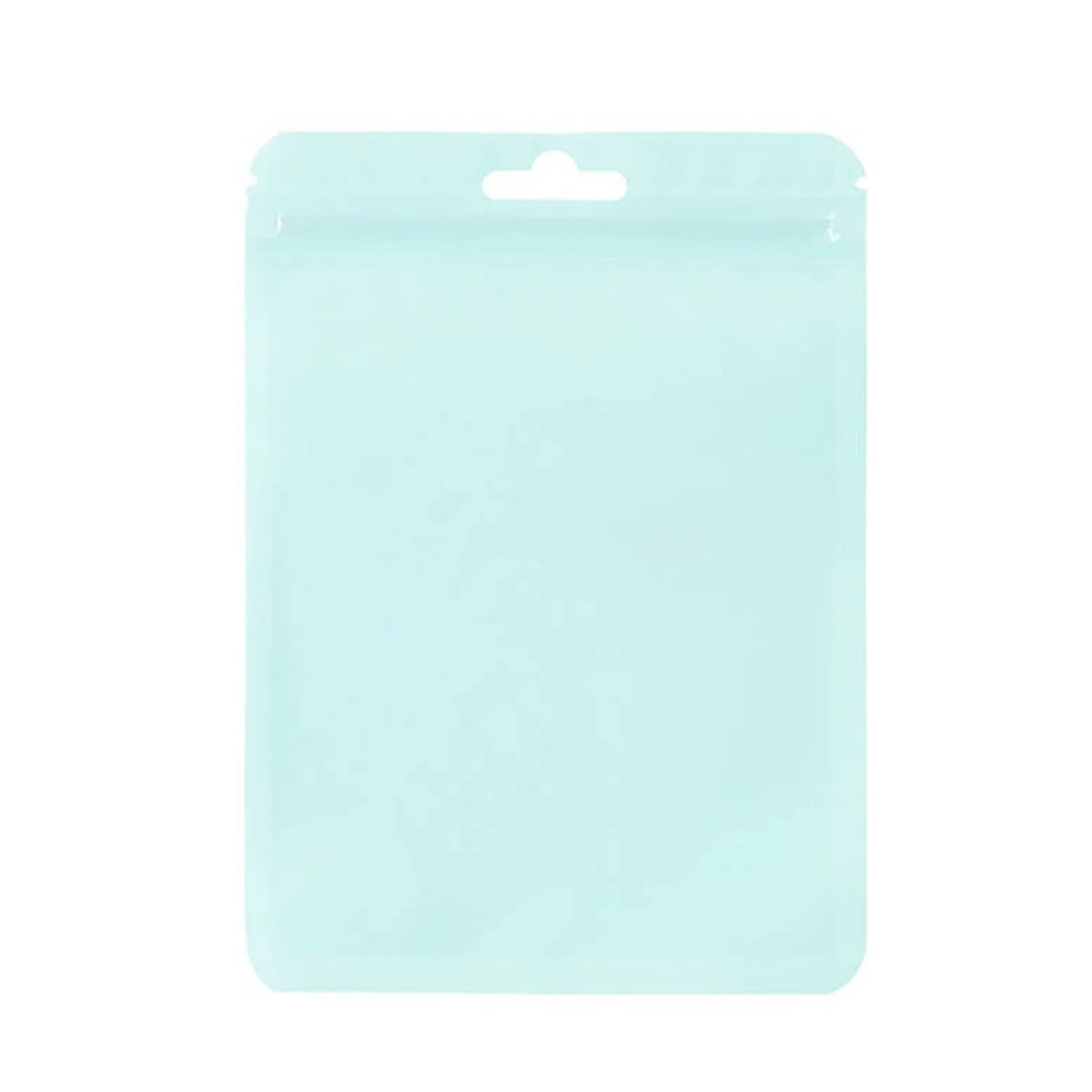 100pcs Macaron Colour Zip Lock Bags Transparent Storage Pouches