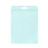 100pcs Macaron Colour Zip Lock Bags Transparent Storage Pouches