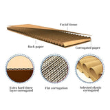 Rectangular Cardboard Boxes 3-Layer 20PCS Shipping Carton