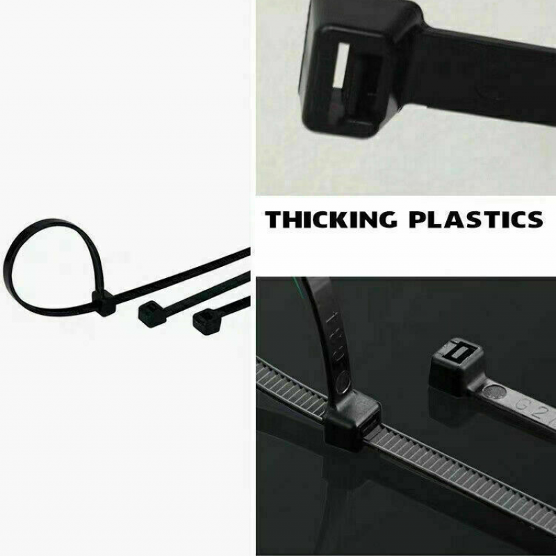 Cable Ties Zip Ties Nylon UV Stabilised Bulk Black White