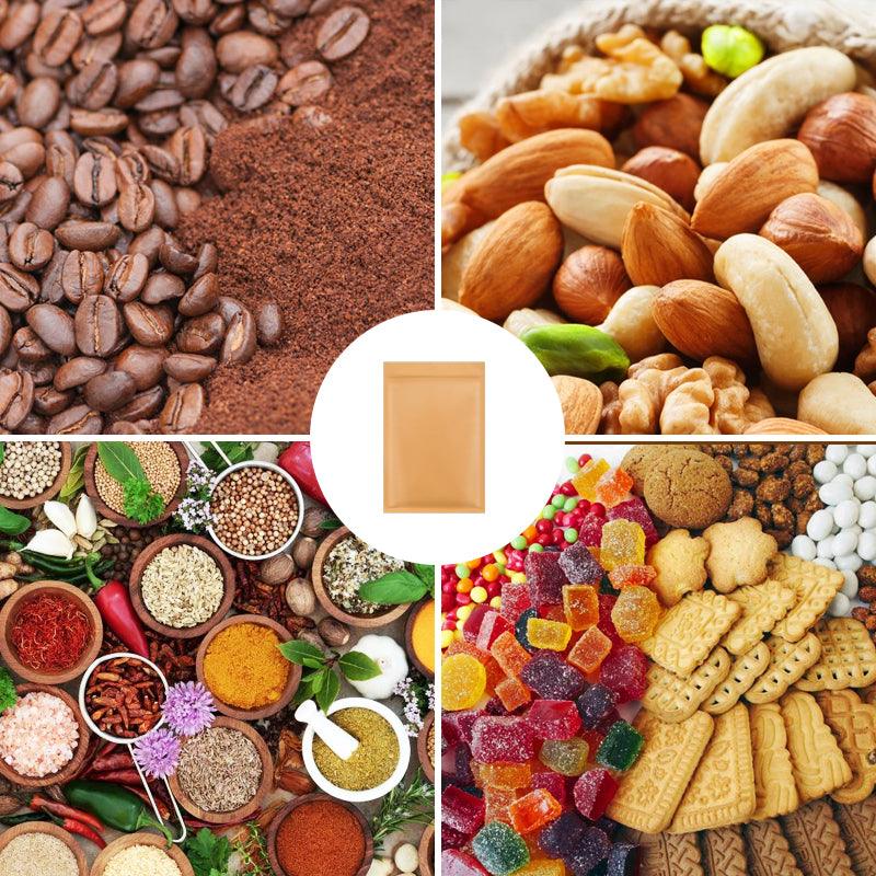 Kraft Paper Mylar Self-Seal Storage Packaging Pouches 250PCS