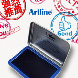 Artline Stamp Pad Inkpad 56x90mm for Rubber Stamps Craft Printing